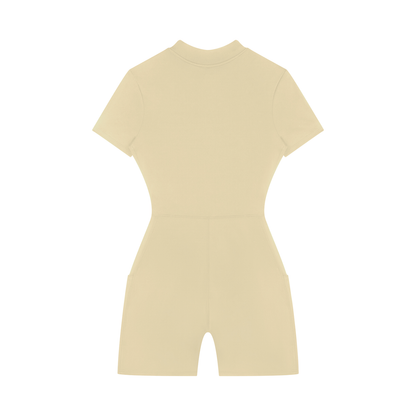 MADE ON EARTH Women's Short Sleeve Romper