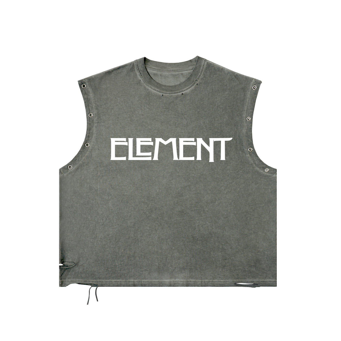 ELEMENT Distressed Tank Top