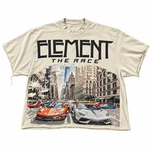 ELEMENT - THE RACE Oversized Tee