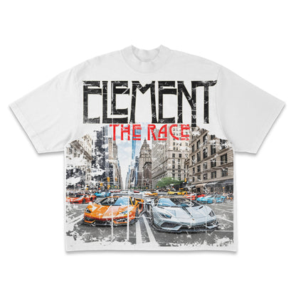 THE RACE Oversized Tee