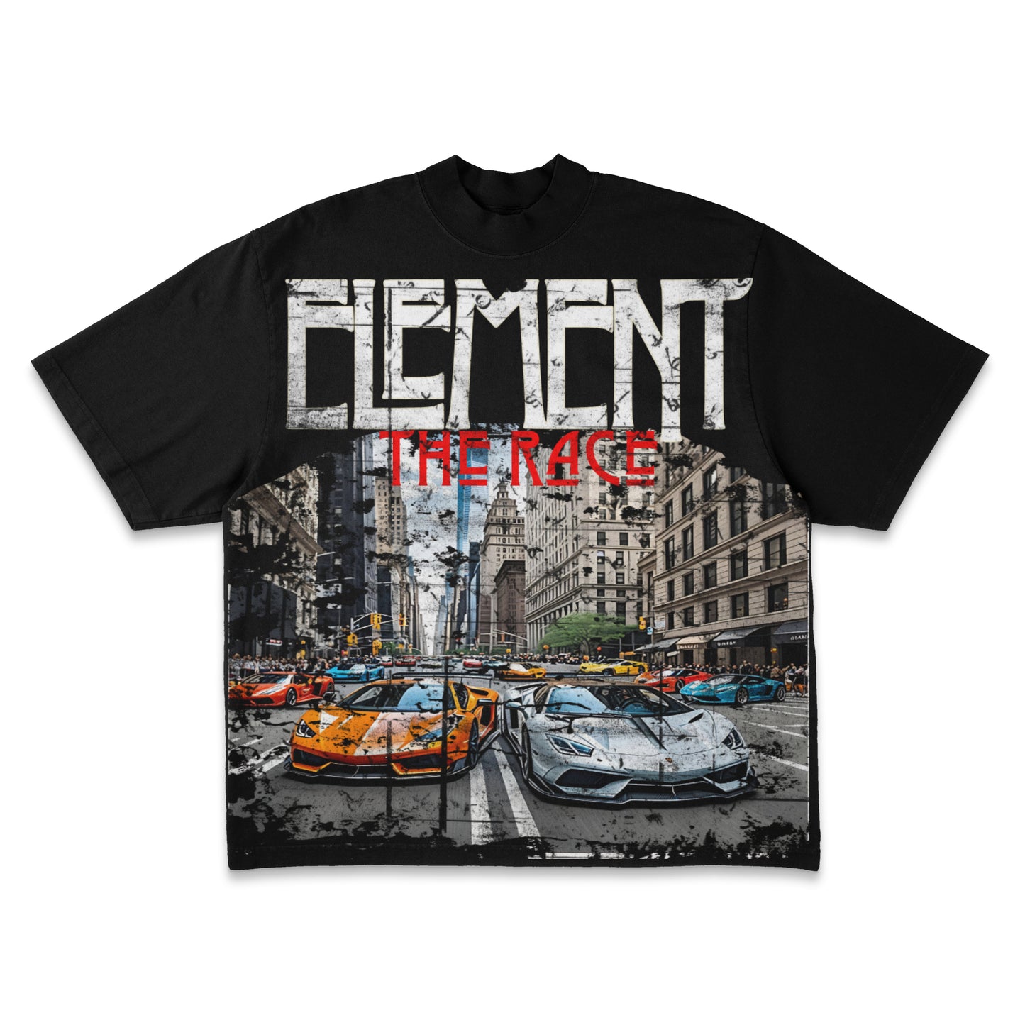 THE RACE Oversized Tee