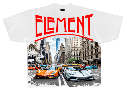 THE RACE OVERSIZED TEE