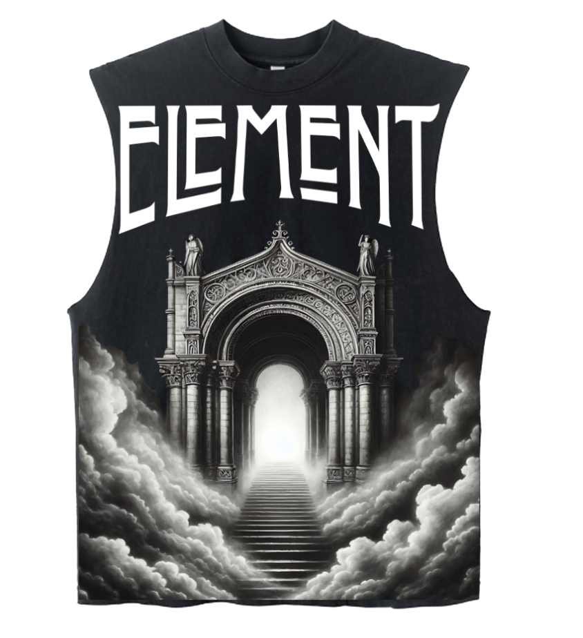 STEPS TO HEAVEN SLEEVELESS TEE