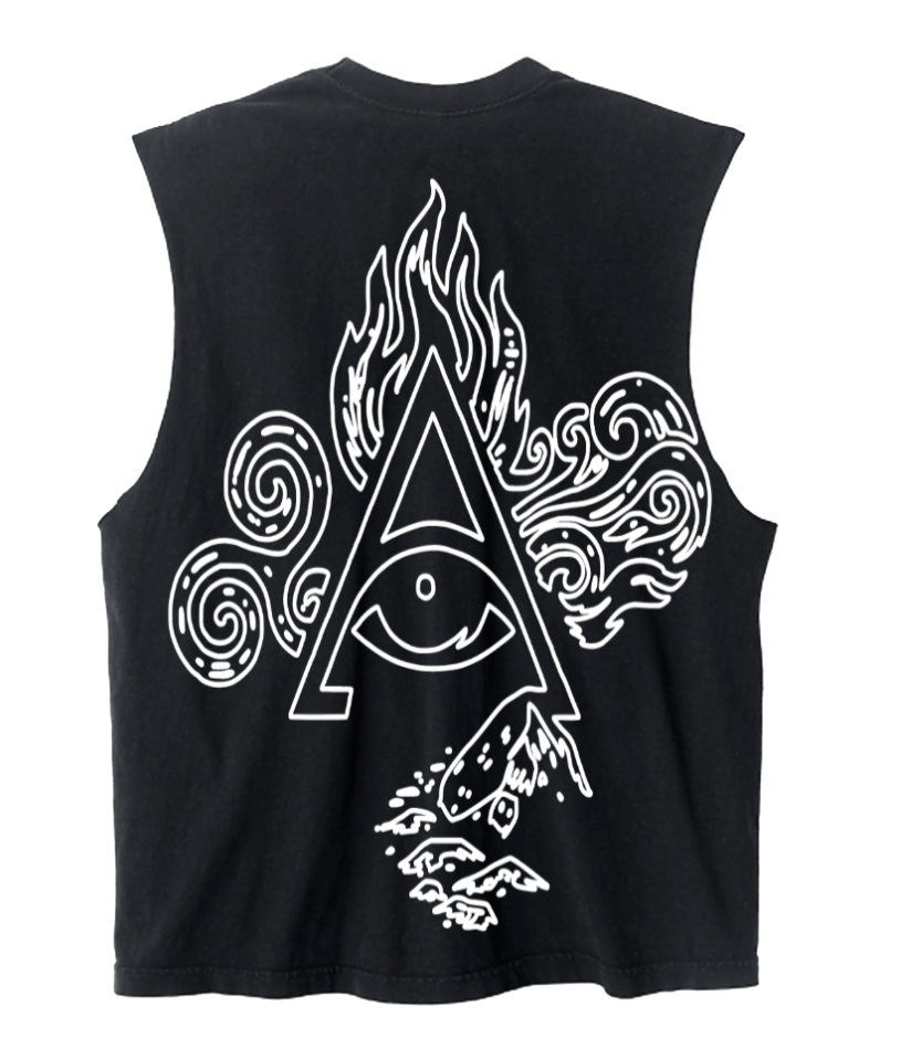 STEPS TO HEAVEN SLEEVELESS TEE