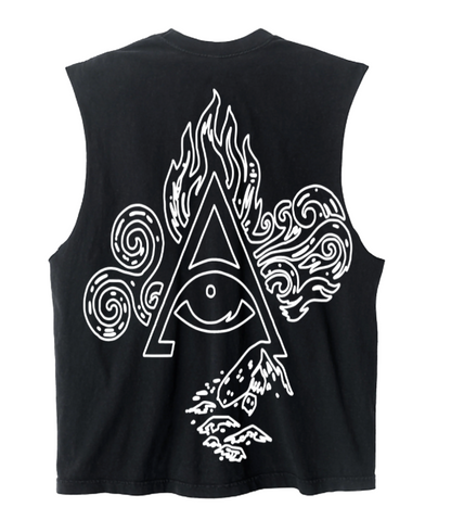 STEPS TO HEAVEN SLEEVELESS TEE