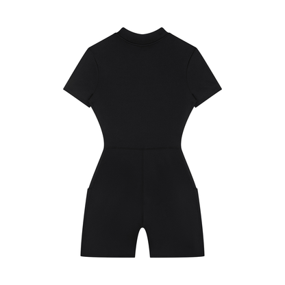 MADE ON EARTH Women's Short Sleeve Romper