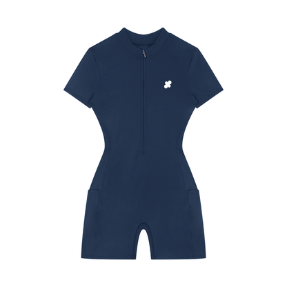MADE ON EARTH Women's Short Sleeve Romper