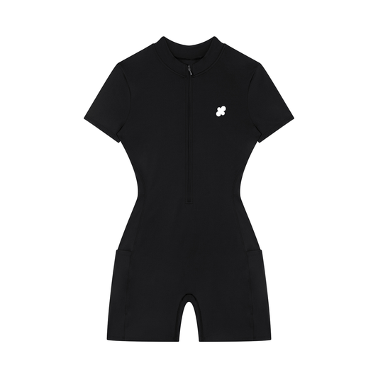 MADE ON EARTH Women's Short Sleeve Romper