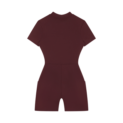 MADE ON EARTH Women's Short Sleeve Romper