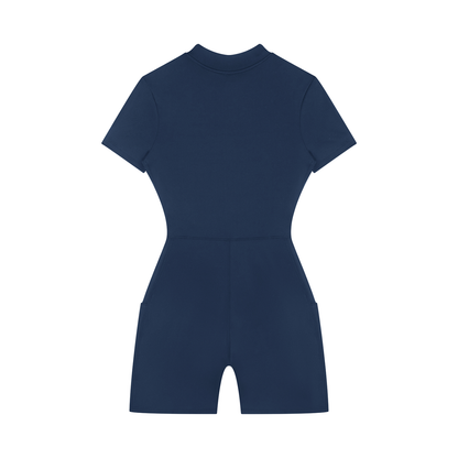 MADE ON EARTH Women's Short Sleeve Romper